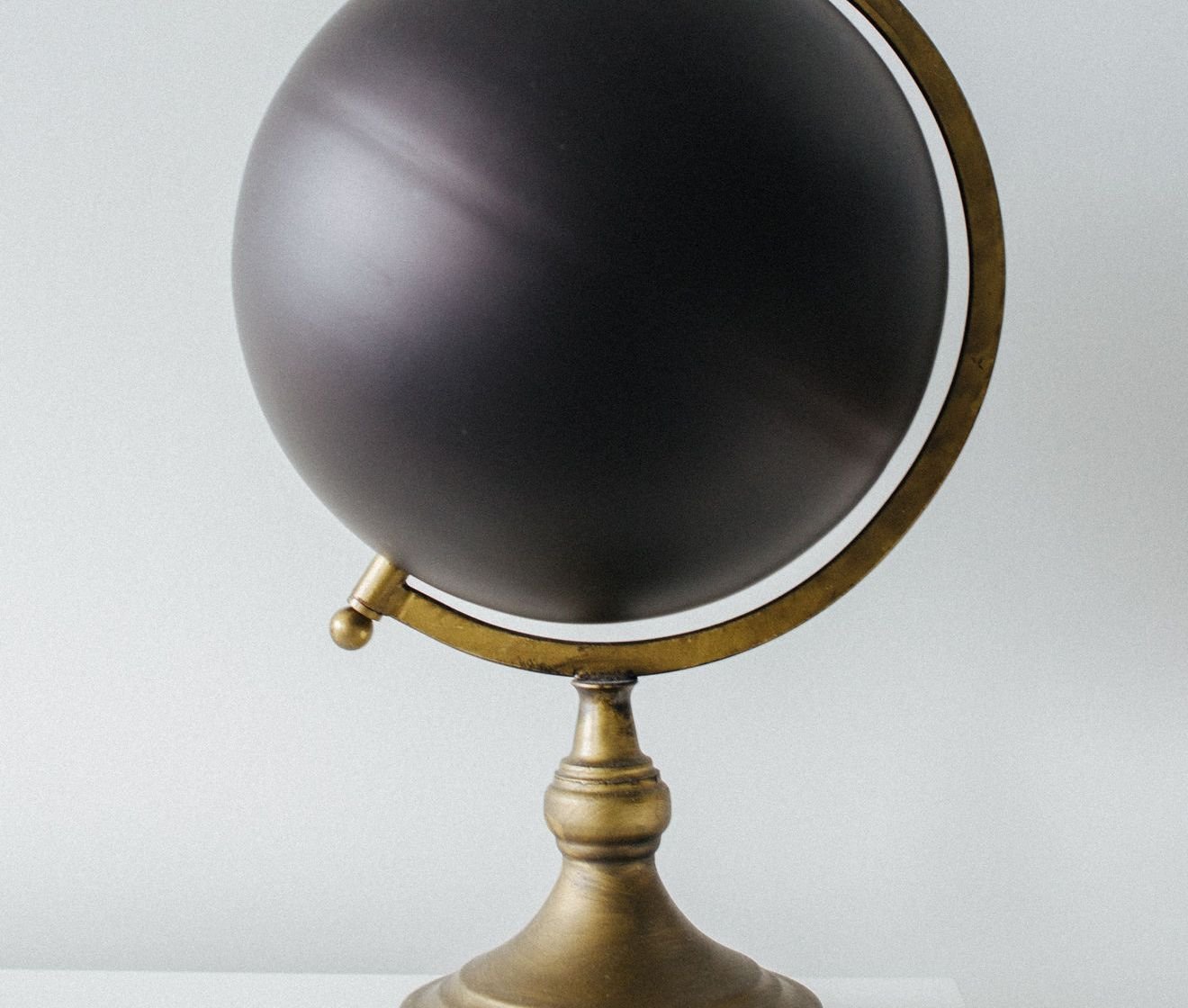 Graphic design stylish globe (Demo)